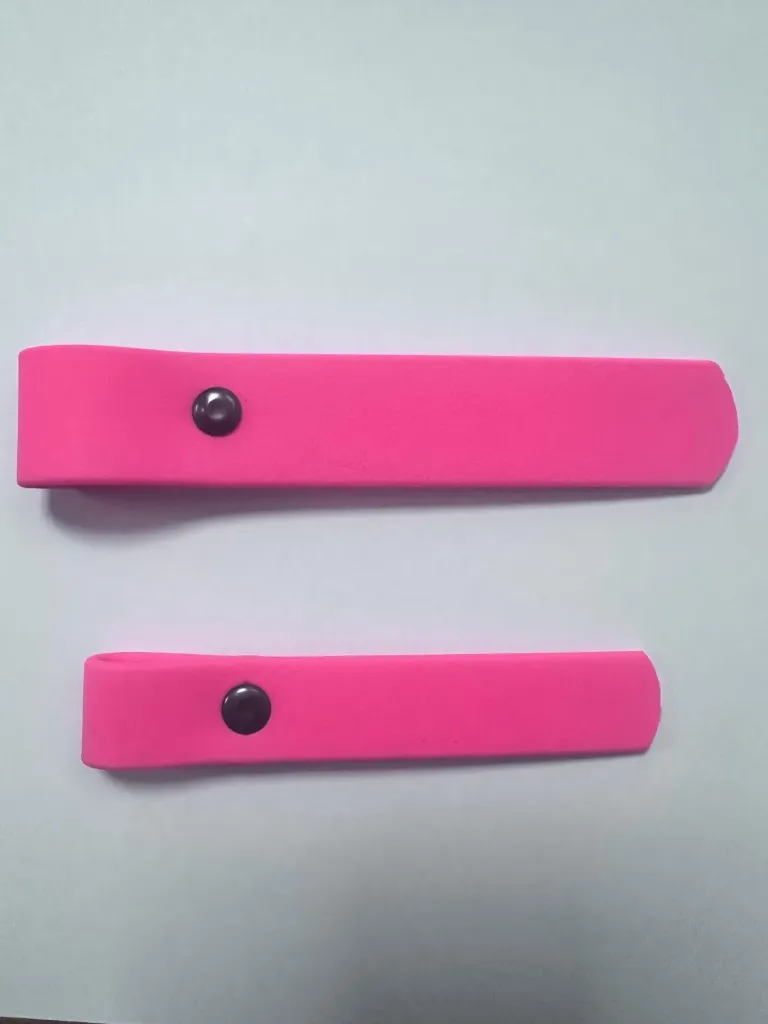 [DIDRCR] Drapeau Collier Rose avec Gravure (Avec boucle (19/115mm))