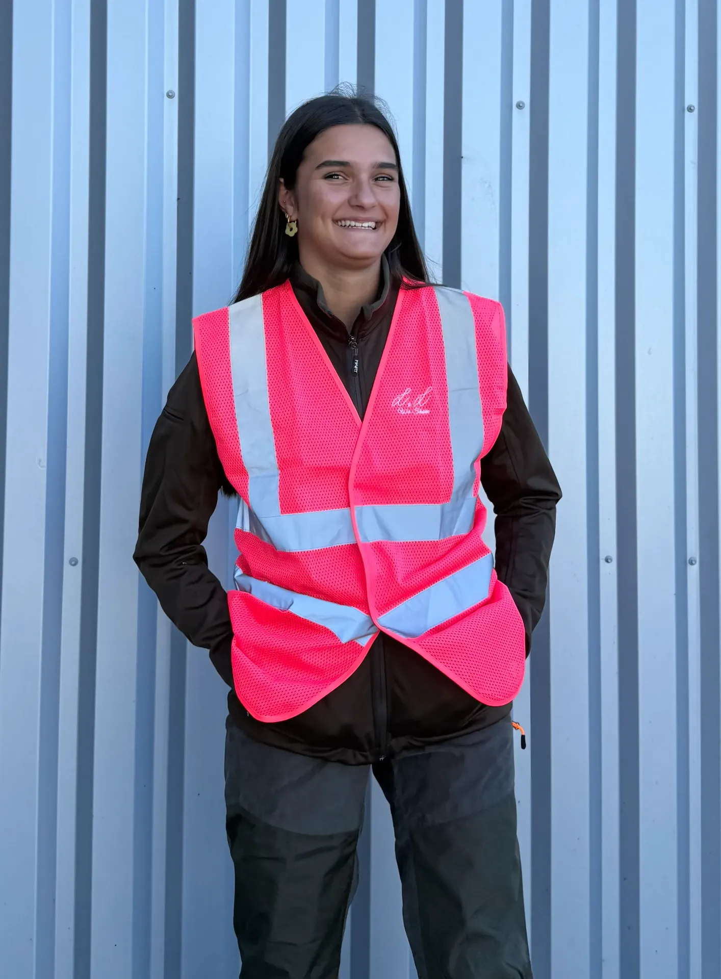 [GRFL&LL] Gilet  Rose Fluo L&L We Share (L)