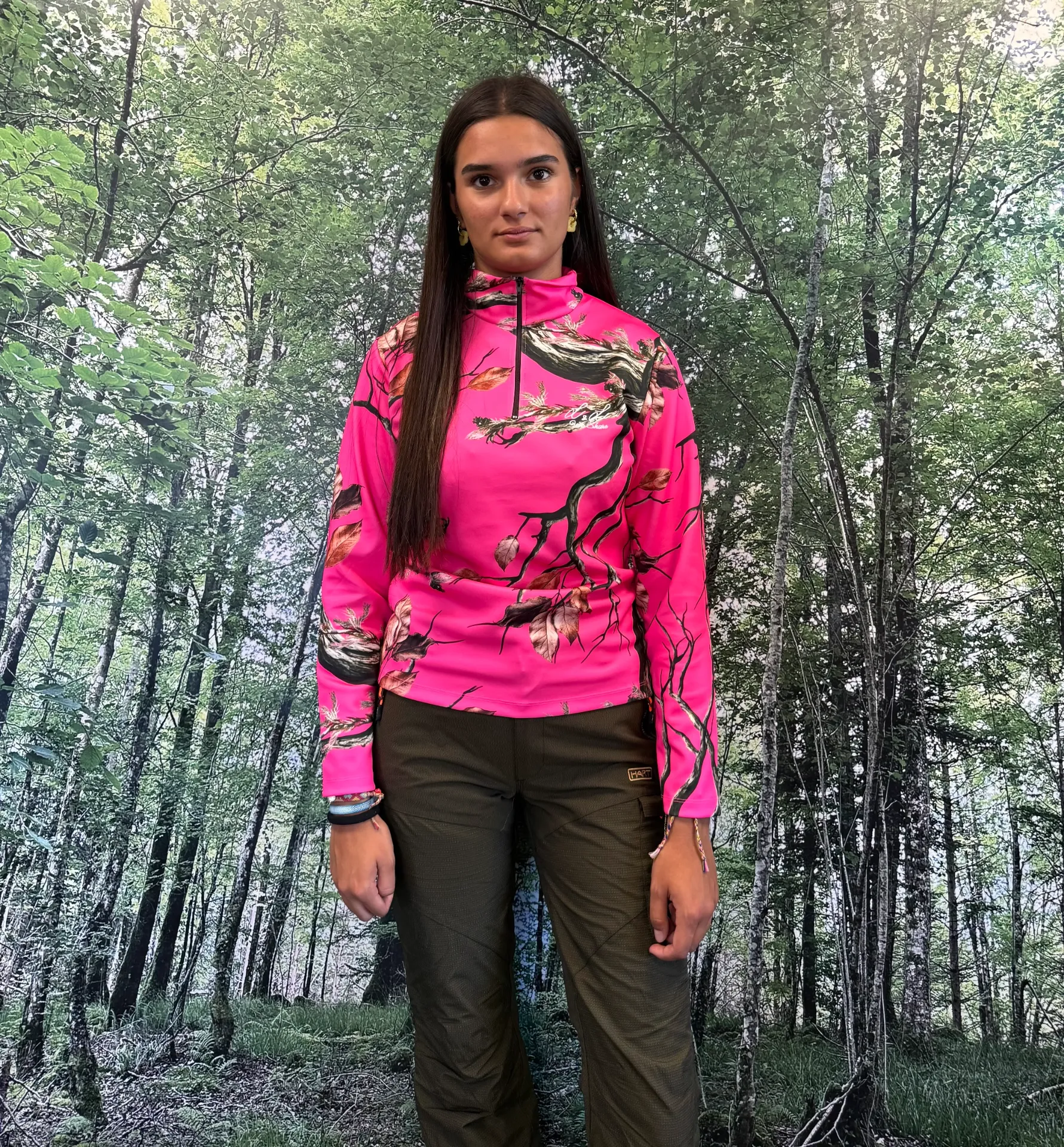 [VÊSRFCLLWS] Sweat Rose Fluo Camouflage L&L We Share (M)