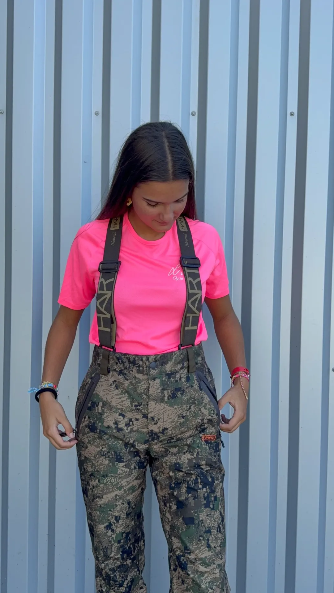 T-Shirt Rose fluo electric pink unisexe L&L We Share