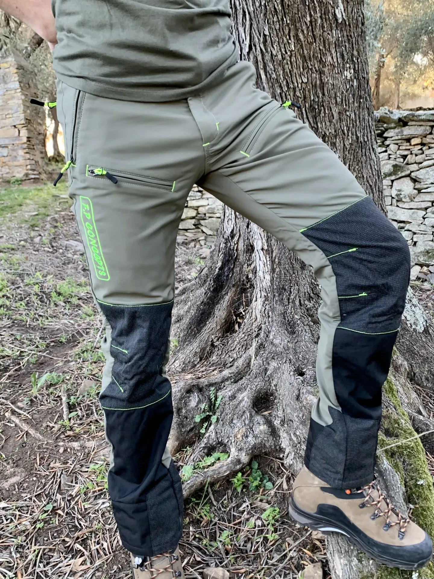 Pantalon FP CONCEPT Caumont vert